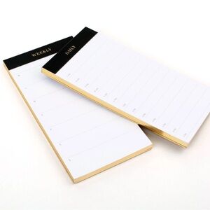 Sugar Paper Essentials 2 Pack Undated Weekly & Dated Daily Planning Notepads